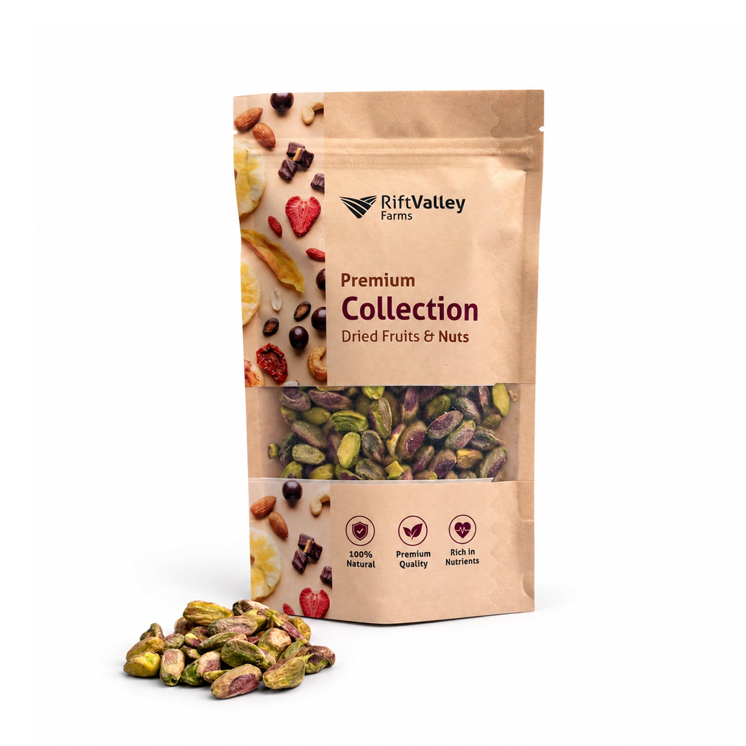 Pistazienkerne 150 g – naturbelassen Nüsse Rift Valley Farms